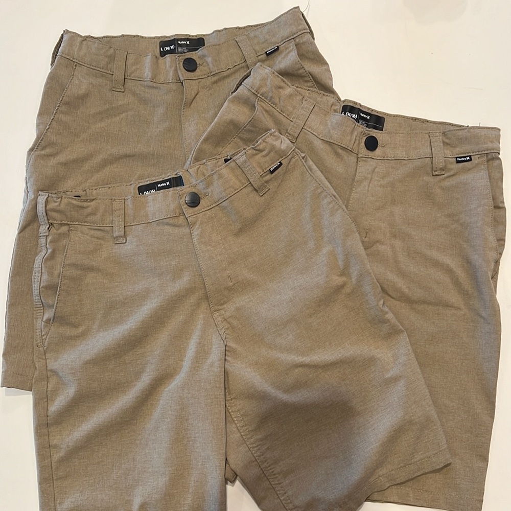 Hurley Dri-fit shorts bundle size 14/16